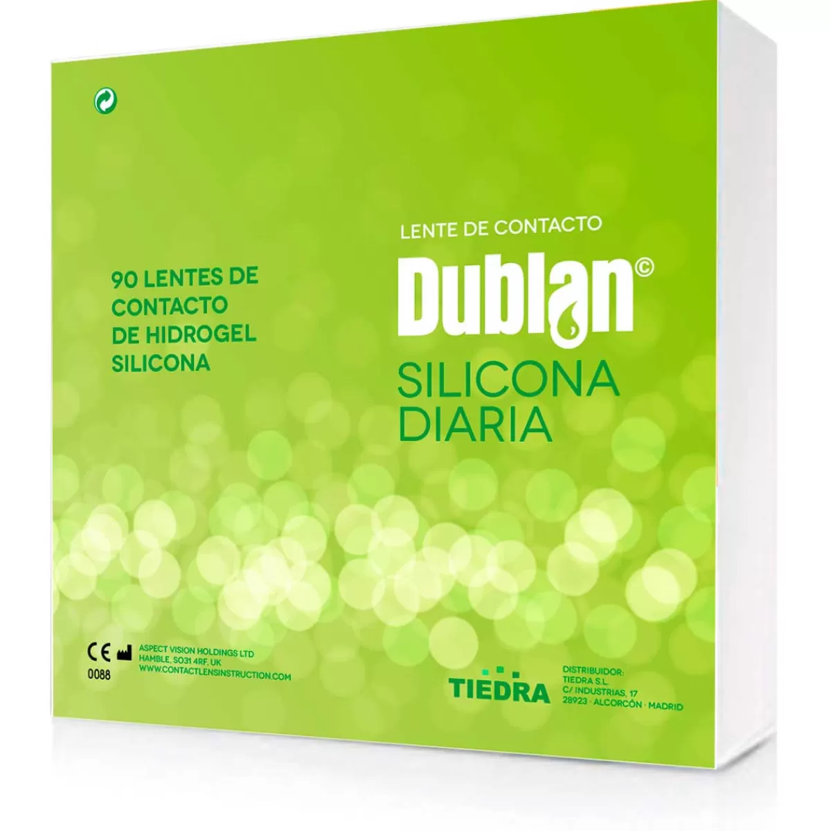 Federópticos Miopía E Hipermetropía / Esféricas | Lentillas Diarias^Dublan Silicona Diaria 90